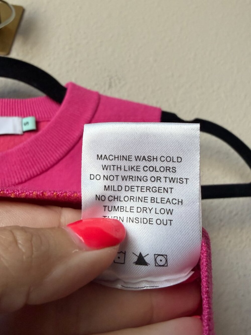 PH5 Alva Wavy Eco Skort Top Set in Pink Orange Size S - Picture 8 of 8